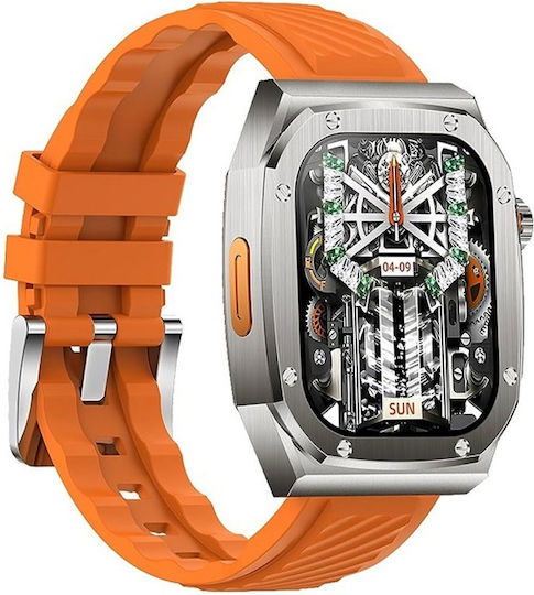 Z79 Max Smartwatch with Heart Rate Monitor (Orange)