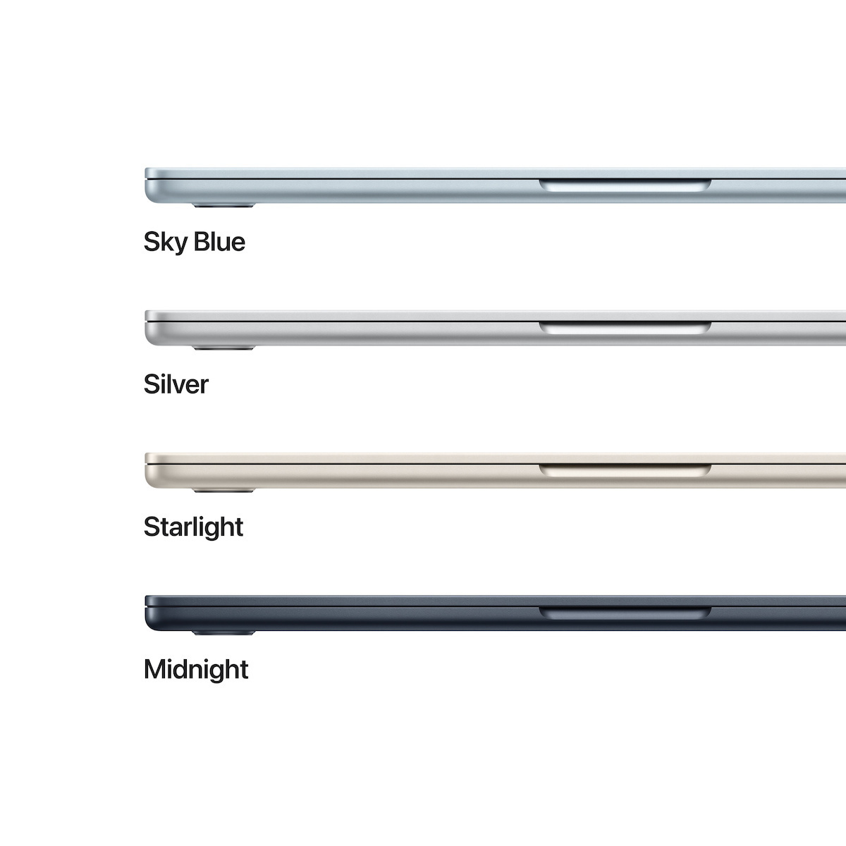 Apple MacBook Air 15.3" IPS Retina Display (M5-10-Core/16GB/512GB SSD/10-Core GPU) Sky Blue (International English Keyboard) view 3
