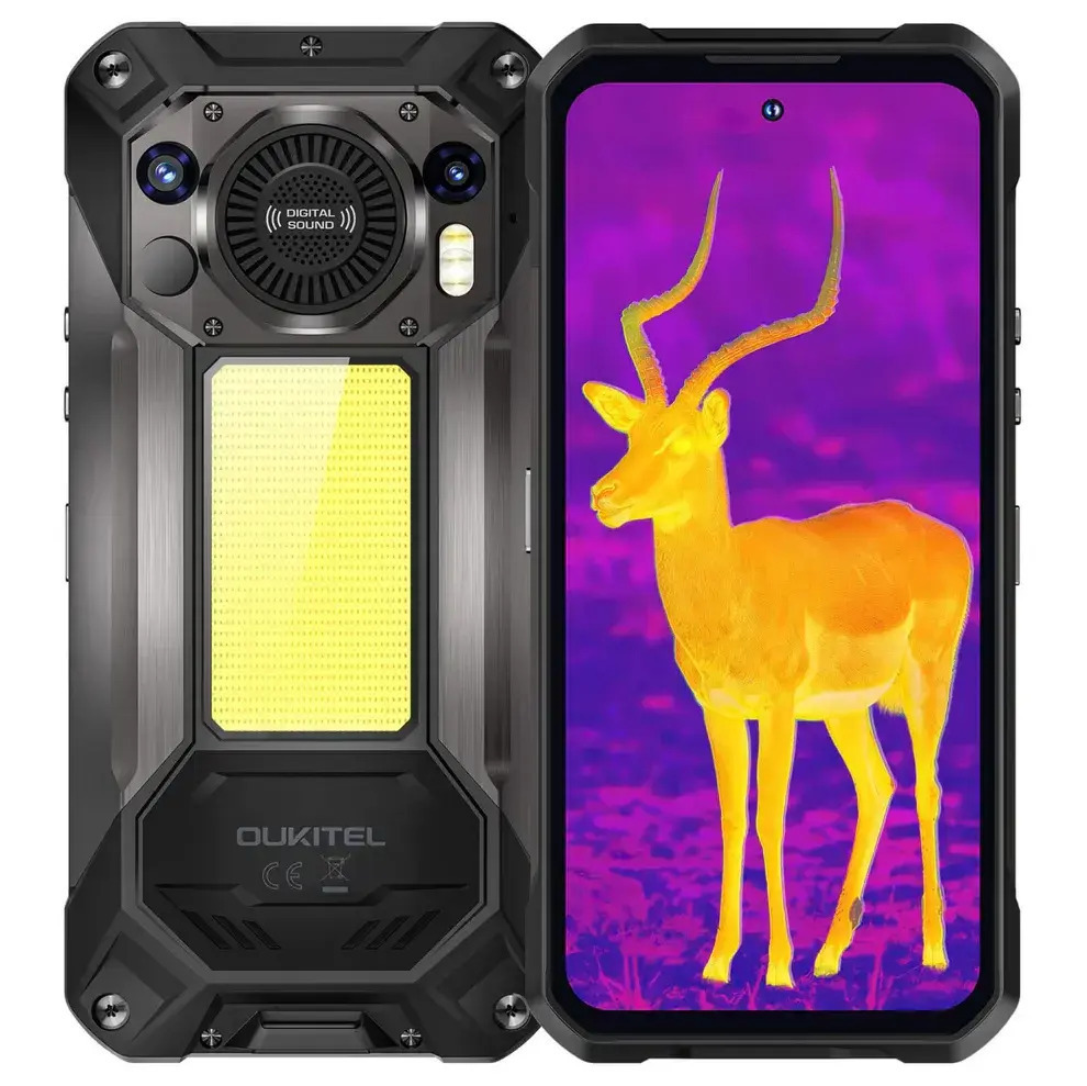 Oukitel WP61 Ultra 5G Dual SIM (12/512GB) Rugged Smartphone Black