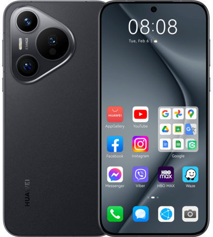 Huawei Pura 70 Dual SIM (12GB/256GB) Black view 2