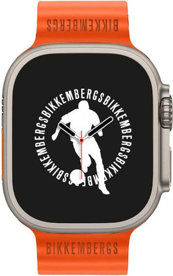 Bikkembergs BK11-12 Aluminium Smartwatch with Heart Rate Monitor (Gray)
