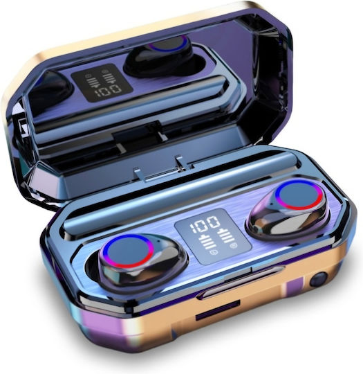 ZTX M12 In-ear Bluetooth Handsfree Earphones with Charging Case Black view 1
