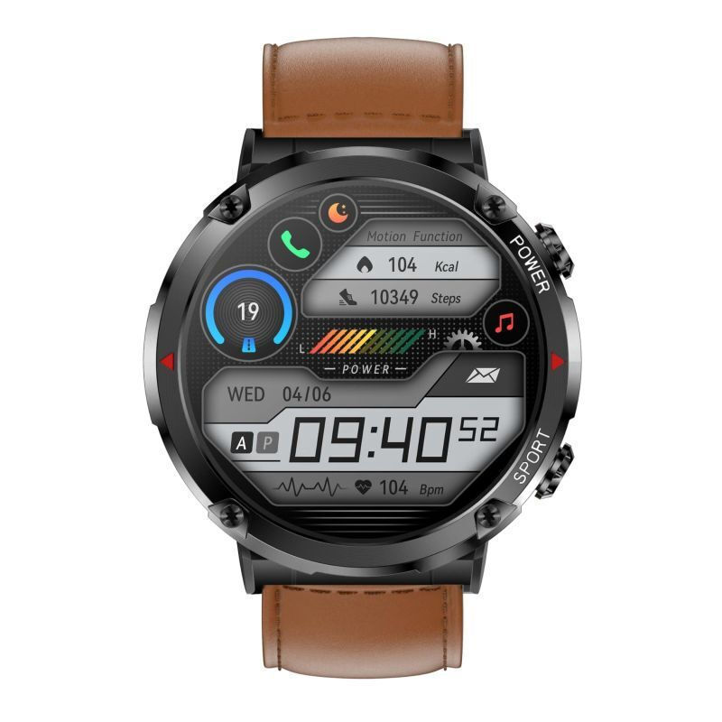 Smartwatch Gravity Men's Watch Smartwatch Gt21-4 Bk Rd Bk Ansicht 3