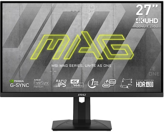 MSI MAG 274UPF IPS HDR Monitor 27" 4K 3840x2160 144Hz with Response Time 1ms GTG