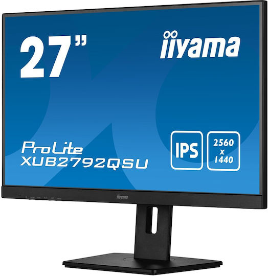 Iiyama ProLite XUB2792QSU-B5 IPS Gaming Monitor 27" QHD 2560x1440 with Response Time 5ms GTG vue 5