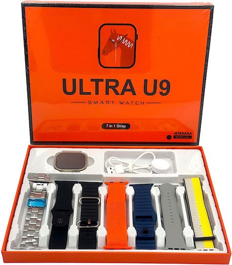 Ultra U9 Smartwatch (Black) view 1