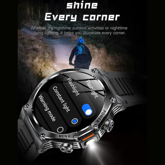 Microwear AK82 Smartwatch (Silver) view 6