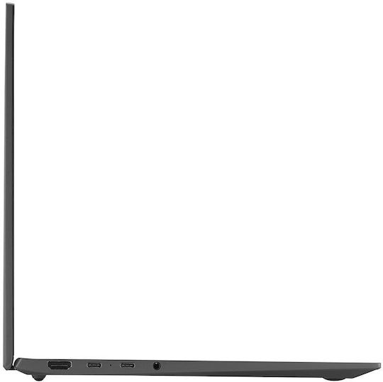 LG Gram 15Z90R-N.APC4U1 15.6" IPS (i5-1340P/16GB/256GB SSD/W11 Pro) Charcoal Gray (US Keyboard) vue 5