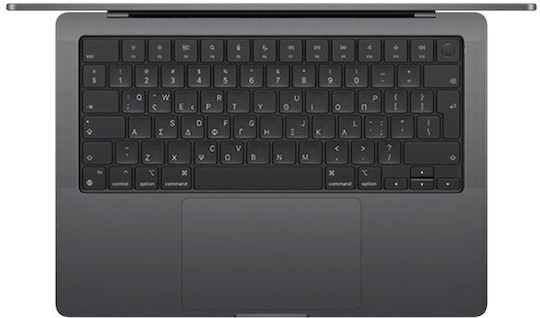 Apple MacBook Pro 14" (2024) 14.2" Retina Display 120Hz (M4-Pro 12-core/24GB/512GB SSD) Silver (US Keyboard) vue 2