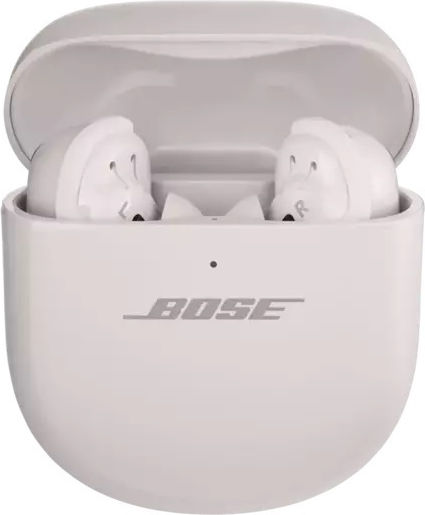 Bose QuietComfort Ultra Earbuds Bluetooth Handsfree Earphones with Sweat Resistance and Charging Case White Smoke vue 6