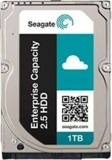 Seagate Enterprise Capacity 1TB HDD Hard Drive 2.5" SAS 3.0 7200rpm with 128MB Cache for NAS / Server / Desktop / Laptop / Recorder ST1000NX0333