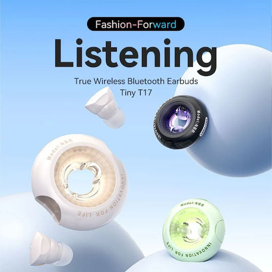 Vention T17 In-ear Bluetooth Handsfree Earphones with Sweat Resistance and Charging Case Beige view 7