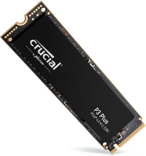 Crucial P3 SSD 1TB M.2 Type with PCI Express 4.0 Connection CT1000P3PSSD8 view 2