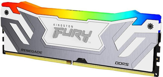 Kingston Fury Renegade RGB DDR5 with Module 1x24GB and Speed 8400 for Desktop KF584CU40RWA-24 view 2