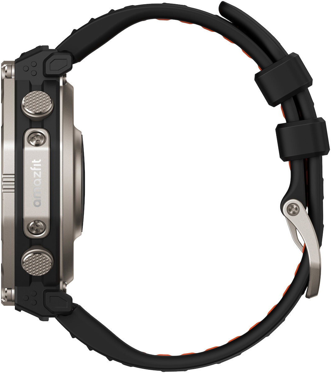 Amazfit T-Rex Ultra 2 Titanium 51mm Waterproof Smartwatch with Heart Rate Sensor Black view 7