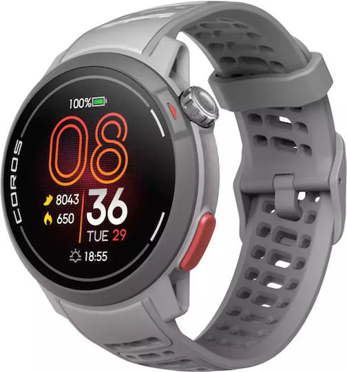 Coros Pace Pro GPS 46mm Smartwatch with Heart Rate Monitor (Gray) view 3