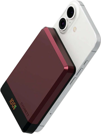 Cygnett MagSafe Power Bank 10000mAh 10W with USB-C Port Purple view 3