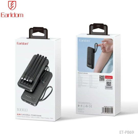 Earldom ET-PB69 Power Bank 10000mAh view 6