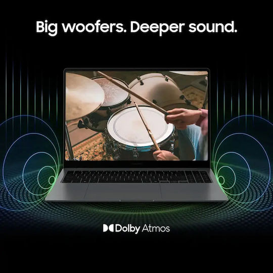 Samsung Galaxy Book5 Pro 16" Touchscreen 120Hz (Ultra 7-256V/16GB/1TB SSD/W11 Home) (US Keyboard) vue 2