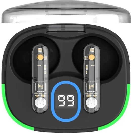 Aeroz TWS-1020 In-ear Bluetooth Handsfree Earphones with Charging Case Black