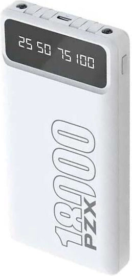 PZX PZX C163 Power Bank 18000mAh with USB-A Port White view 2