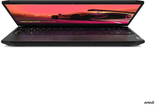 Lenovo IdeaPad Gaming 3 15ACH6 15.6" IPS FHD (Ryzen 5-5500H/16GB/512GB SSD/GeForce RTX 2050/W11 Pro) Shadow Black (US Keyboard) view 6