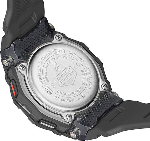 Casio G-Shock GBD-200-1 Waterproof Smartwatch (Black) view 7