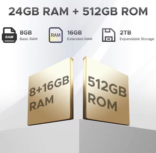 Doogee S118 Pro 5G Dual SIM (8GB/512GB) Resistant Smartphone Silver view 3