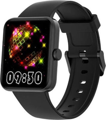 BlackView W10E Smartwatch with Heart Rate Monitor (Black)