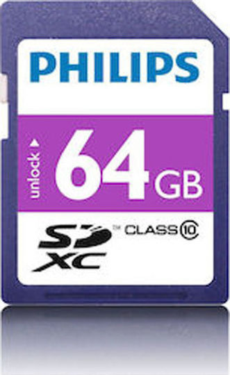 Philips SDXC 64GB U1 UHS-I 80MB/s with Adapter view 3