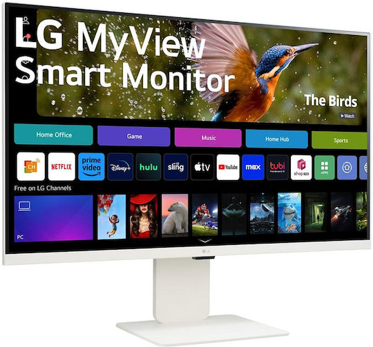 LG 32SR83U-W IPS HDR Smart Monitor 31.5" 4K 3840x2160 with Response Time 5ms GTG view 3