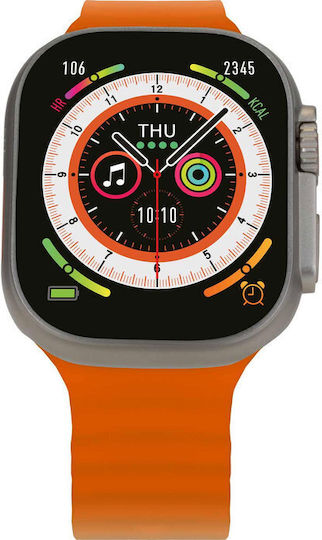 Thorton 49mm Smartwatch (Orange) view 3