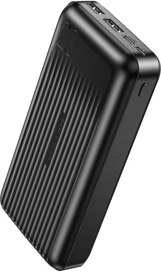 XO PB302 Power Bank 20000mAh with 2 USB-A Ports and 2 USB-C Ports Black view 2