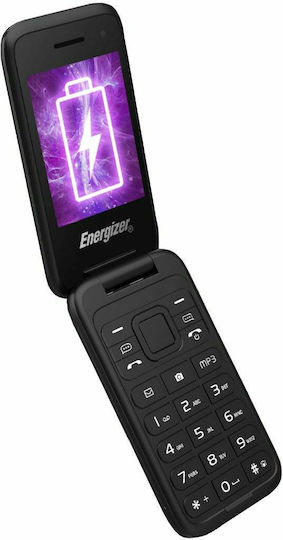 Energizer Energy E282SC Dual SIM (4GB) Mobile Phone with Buttons Black view 2