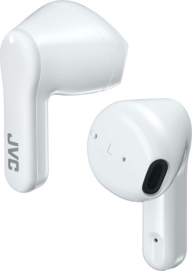 JVC HA-A3T Earbud Bluetooth Handsfree Earphones with Sweat Resistance and Charging Case White