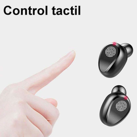 T20 Earbud Bluetooth Handsfree Earphones with Sweat Resistance and Charging Case Intelligent LED Display vista 6