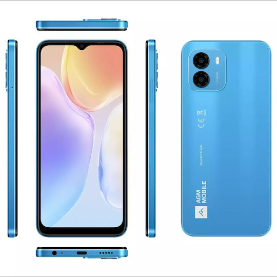 AGM Note N1 Dual SIM (8GB/128GB) Vivid Blue view 8