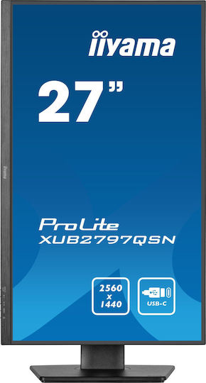 Iiyama ProLite XUB2797QSN-B2 IPS Monitor 27" QHD 2560x1440 vue 4