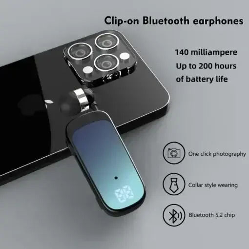 Takemore TM-K65 In-ear Bluetooth Handsfree Earphone Black view 7