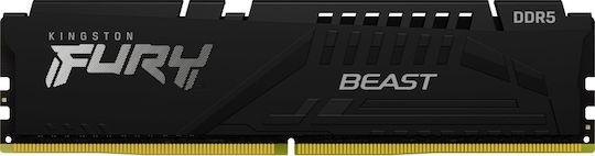 Kingston Fury Beast DDR5 with Module 1x16GB and Speed 5600 for Desktop KF556C36BBE-16 vue 2