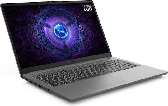Lenovo LOQ 15IAX9 15.6" IPS FHD 144Hz (i5-12450HX/16GB/512GB SSD/GeForce RTX 2050/No OS) Luna Grey (US Keyboard) view 1