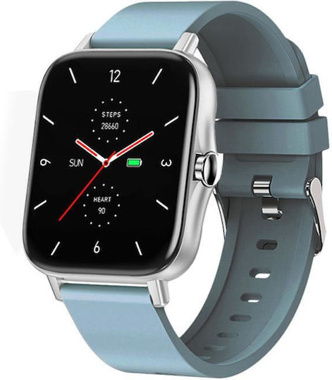 MaxCom FW55 Smartwatch with Heart Rate Monitor (Aurum Pro Silver) vue 3
