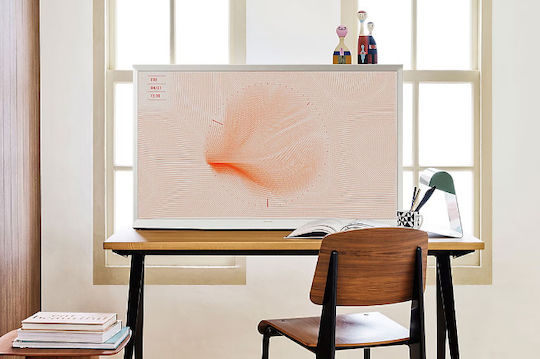 Samsung Smart Television 43" 4K UHD QLED The Serif HDR (2023) view 4