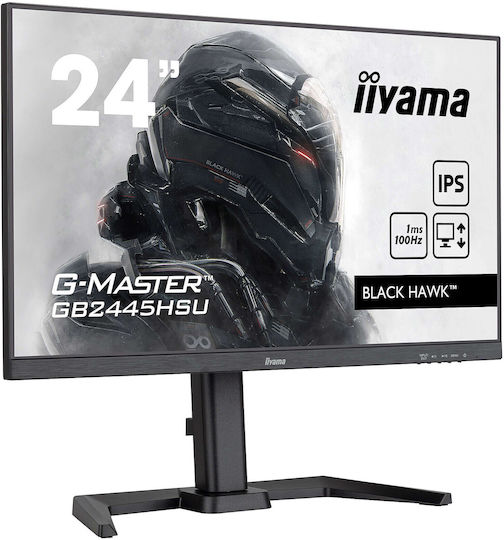 Iiyama G-Master GB2445HSU-B2 IPS HDR Gaming Monitor 24" FHD 1920x1080 view 2