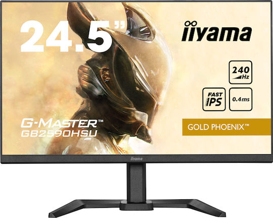 Iiyama G-Master GB2590HSU-B5 IPS HDR Gaming Monitor 24.5" FHD 1920x1080 240Hz view 3
