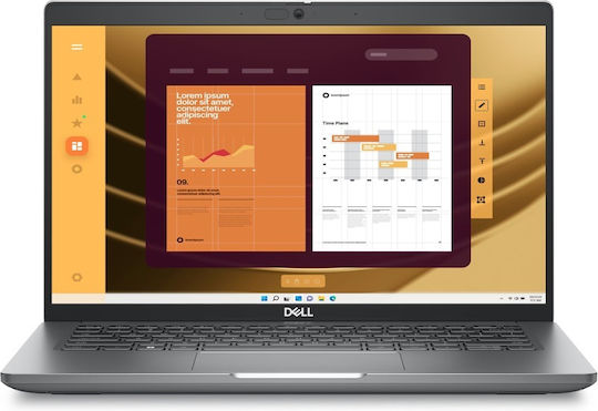 Dell Latitude 5450 14" FHD (Ultra 5-135U/16GB/512GB SSD/W11 Pro) Platinum Grey (GR Keyboard)