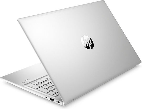 HP Pavilion 15-eh3001nw 15.6" IPS FHD (Ryzen 7-7730U/16GB/512GB SSD/W11 Home) Silver (US Keyboard) view 3