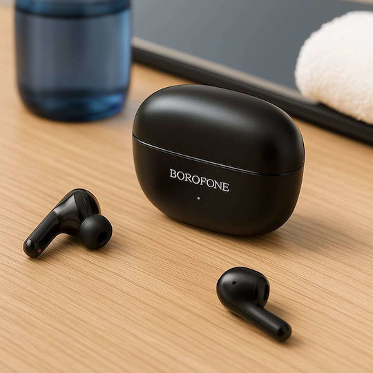 Borofone FQ1 Shine In-ear Bluetooth Handsfree Earphones with Charging Case Black vue 5