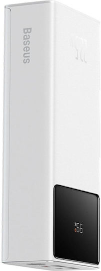 Baseus EnerFill FP41 Power Bank 30000mAh 22.5W with 2 USB-A Ports and USB-C Port White view 4
