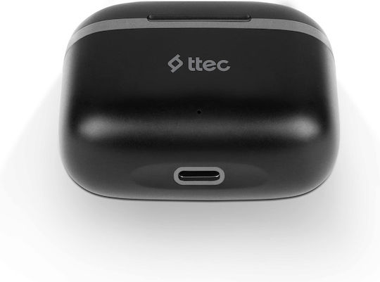 TTEC AirBeat Move Earbud Bluetooth Handsfree Earphones with Sweat Resistance and Charging Case Black vista 6